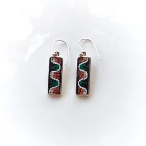 Waves micro mosaic jewelry