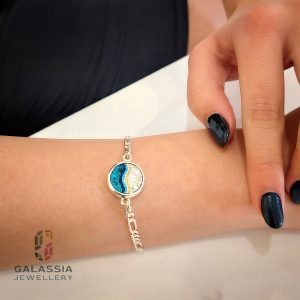 Sea and beach bracelet micro mosaic Bracelet