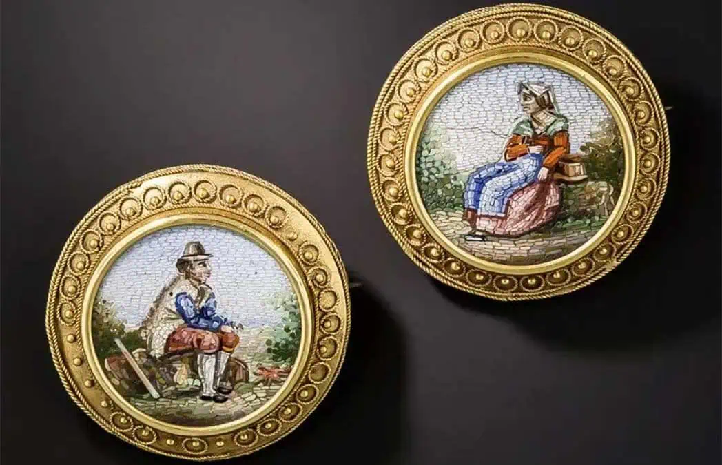 The Interesting  History of Micro-Mosaic Jewelry: A Timeless Craft