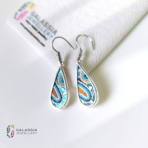 Drop Earrings Micro Mosaic