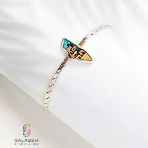 Map of Palestine Micro Mosaic Old City Bracelet