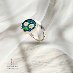 Narcissus Flower Open Ring