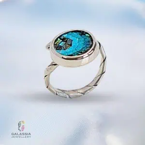 Cami Ring Handmade Micro Mosaic Ring